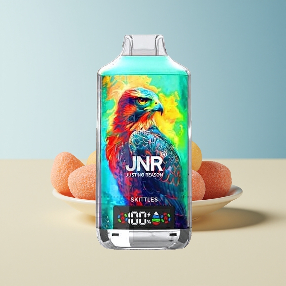 Veleprodaja Slovenija JNR Falcon X 18000 Puffs Digital Display Type-C Skittle