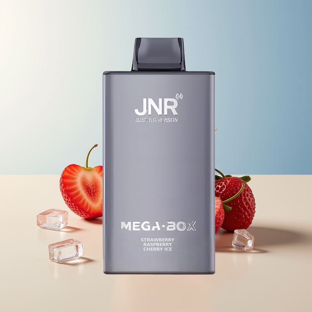 Veleprodaja Slovenija JNR Mega Box 25000 Puffs Dual Mesh Coil Jagoda Malina Češnja Led