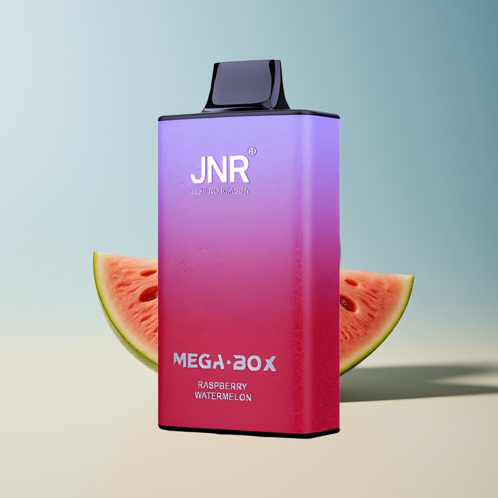 Veleprodaja Slovenija JNR Mega Box 25000 Pufov Vape Malina Lubenica 2% Nikotina & Type-C Hitro Polnjenje