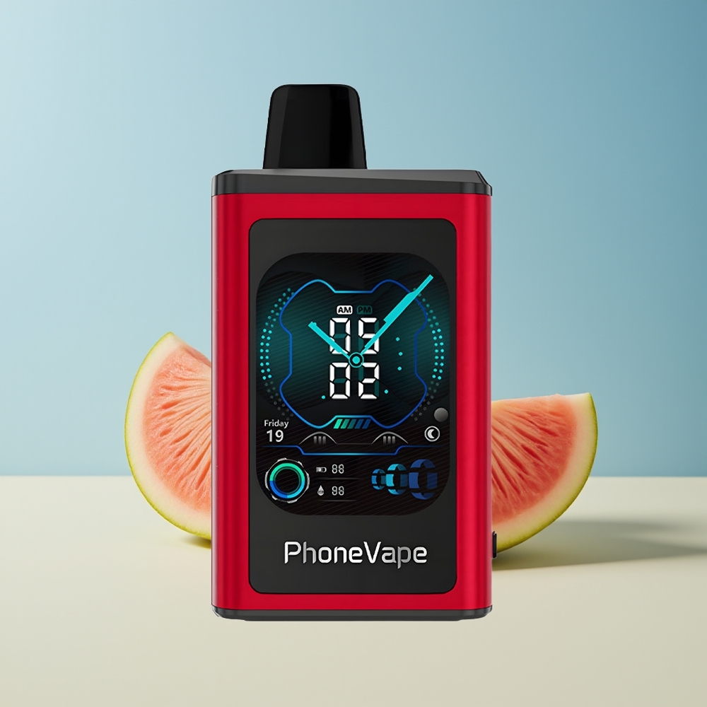 Veleprodaja Slovenija JNR PhoneVape 30000 pufi Bresibna Vape Breskova Mango Lubenica Poln Zaslon Ekran Nastavljiv Pretok Zraka