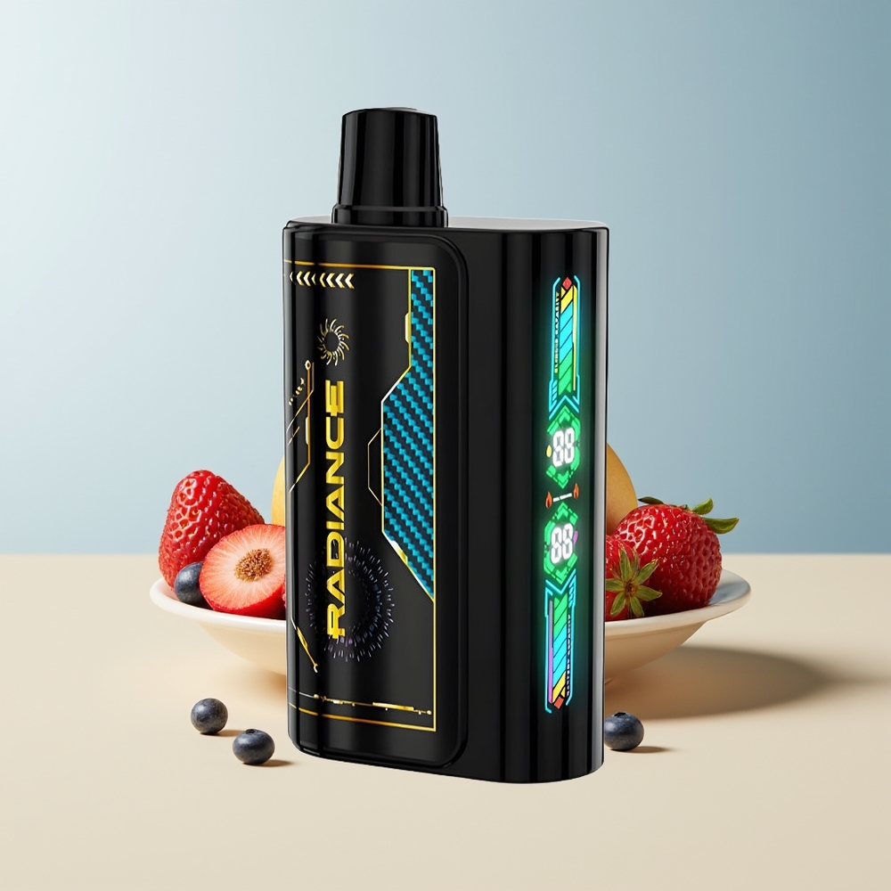 Veleprodaja Slovenija JNR Radiance 31000 Puffov Vape Mešane Jagode 28ml 950 mAh