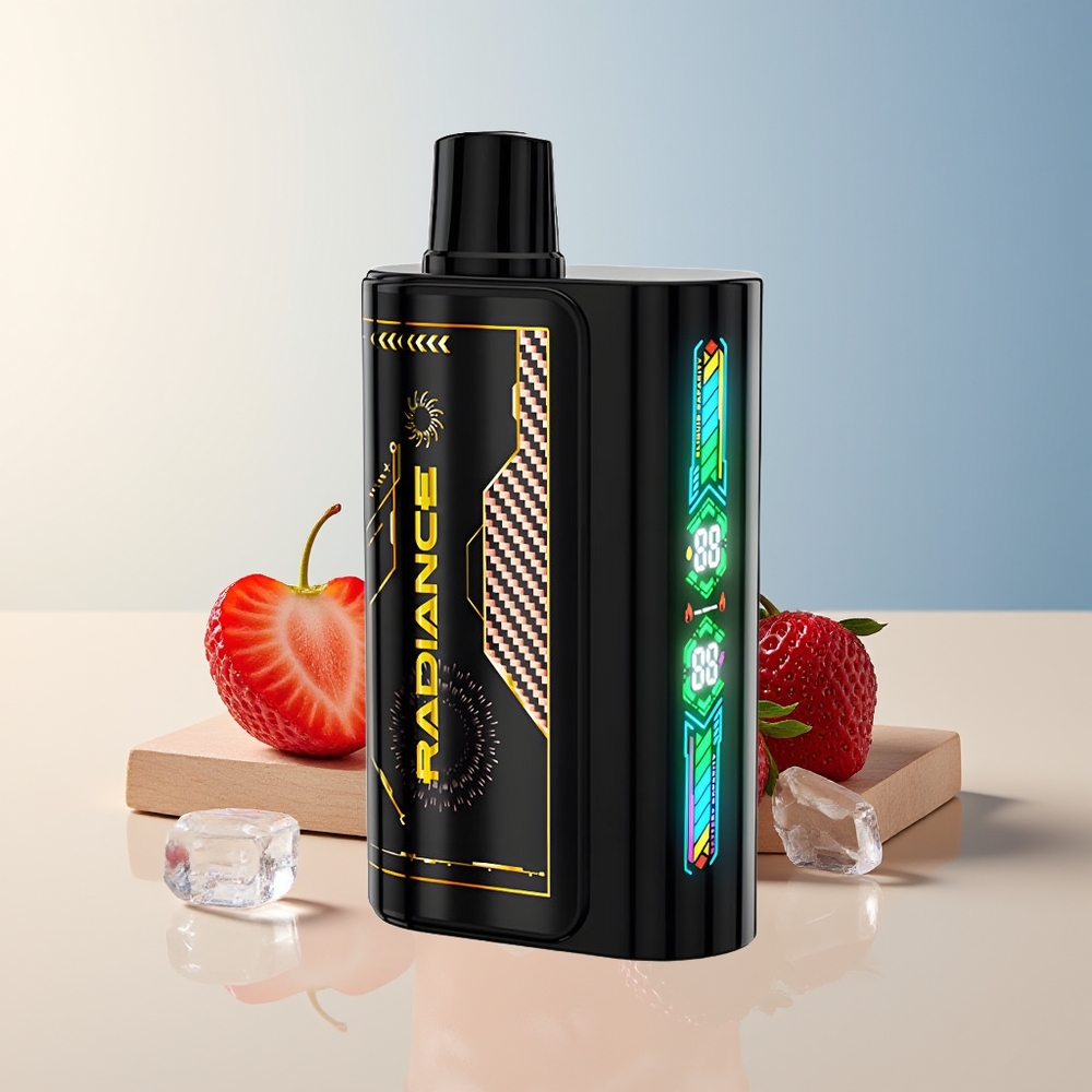 Veleprodaja Slovenija JNR Radiance 31000 Pufov Vape Jagoda Malina Češnja Led Dual Mesh Coil Type-C Polnjenje