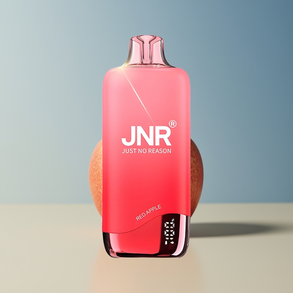 Veleprodaja Slovenija JNR Rainbow 10500 Puffs Rdeče Jabolko 18ml 0.8ohm