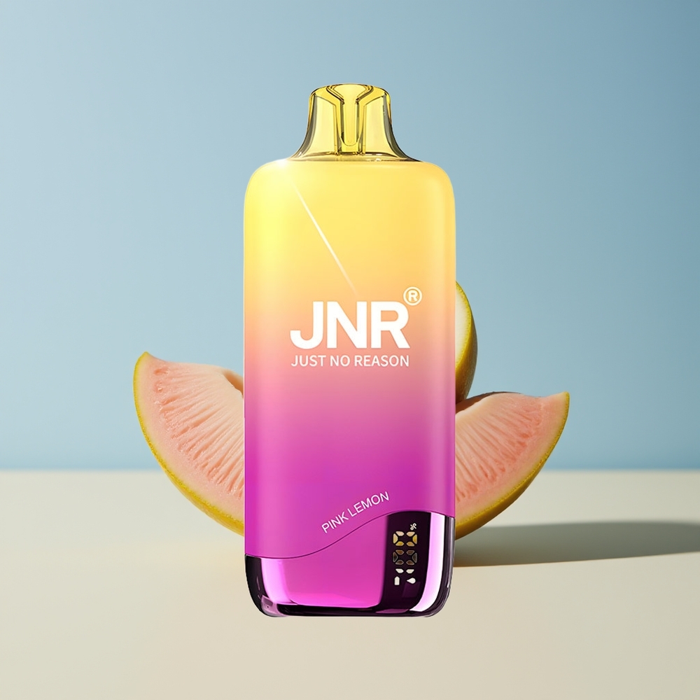 Veleprodaja Slovenija JNR Rainbow 10500 Pufi Vape Roza Limona 18ml 0.8ohm