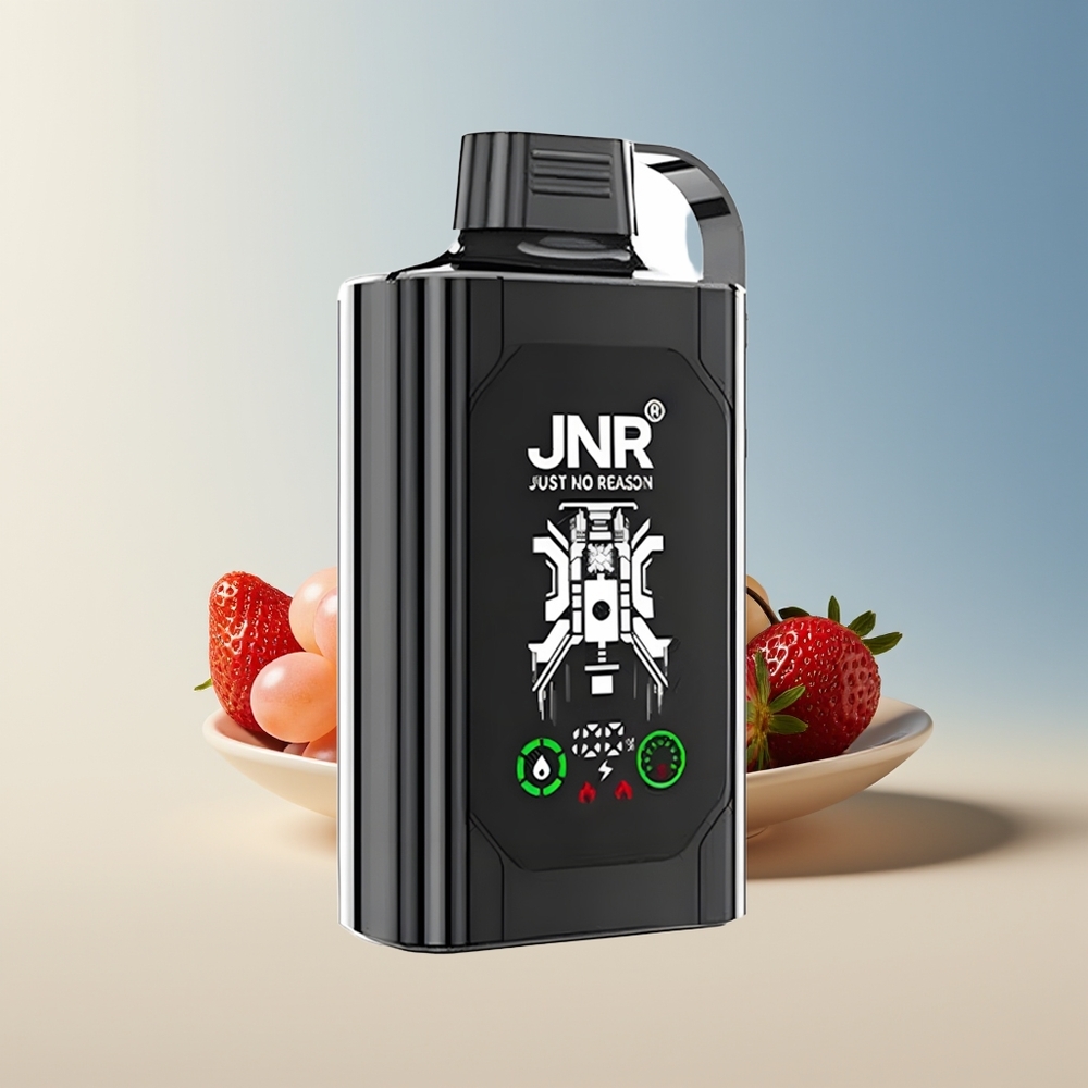 Veleprodaja Slovenija JNR Shisha Hookah Box 20500 Puffs 25ml Dvojno Jedro Vape Jagoda Grozdje