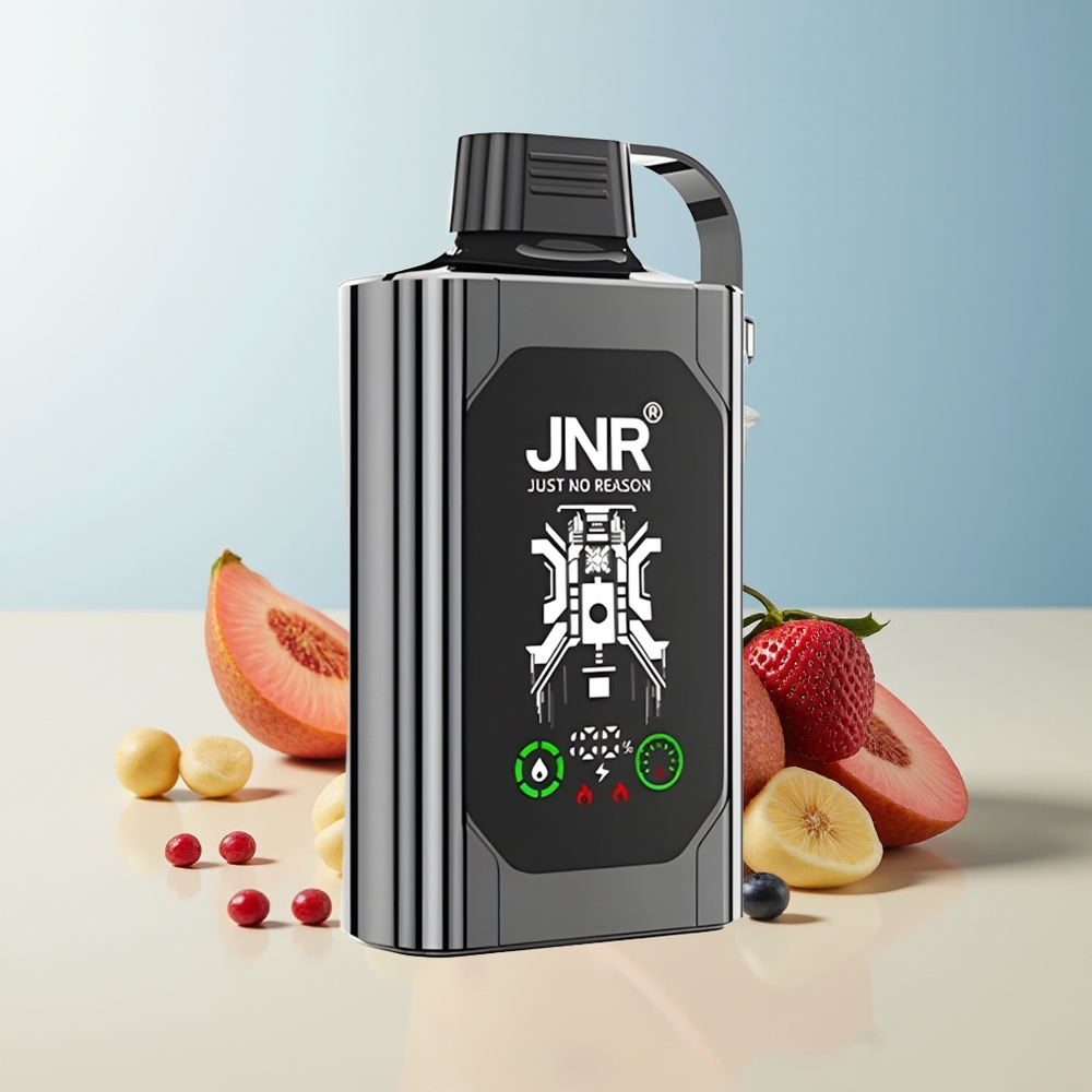 Veleprodaja Slovenija JNR Shisha Hookah Box 20500 Puffs Dual Mesh Coil Vape Mešane Jagode Led