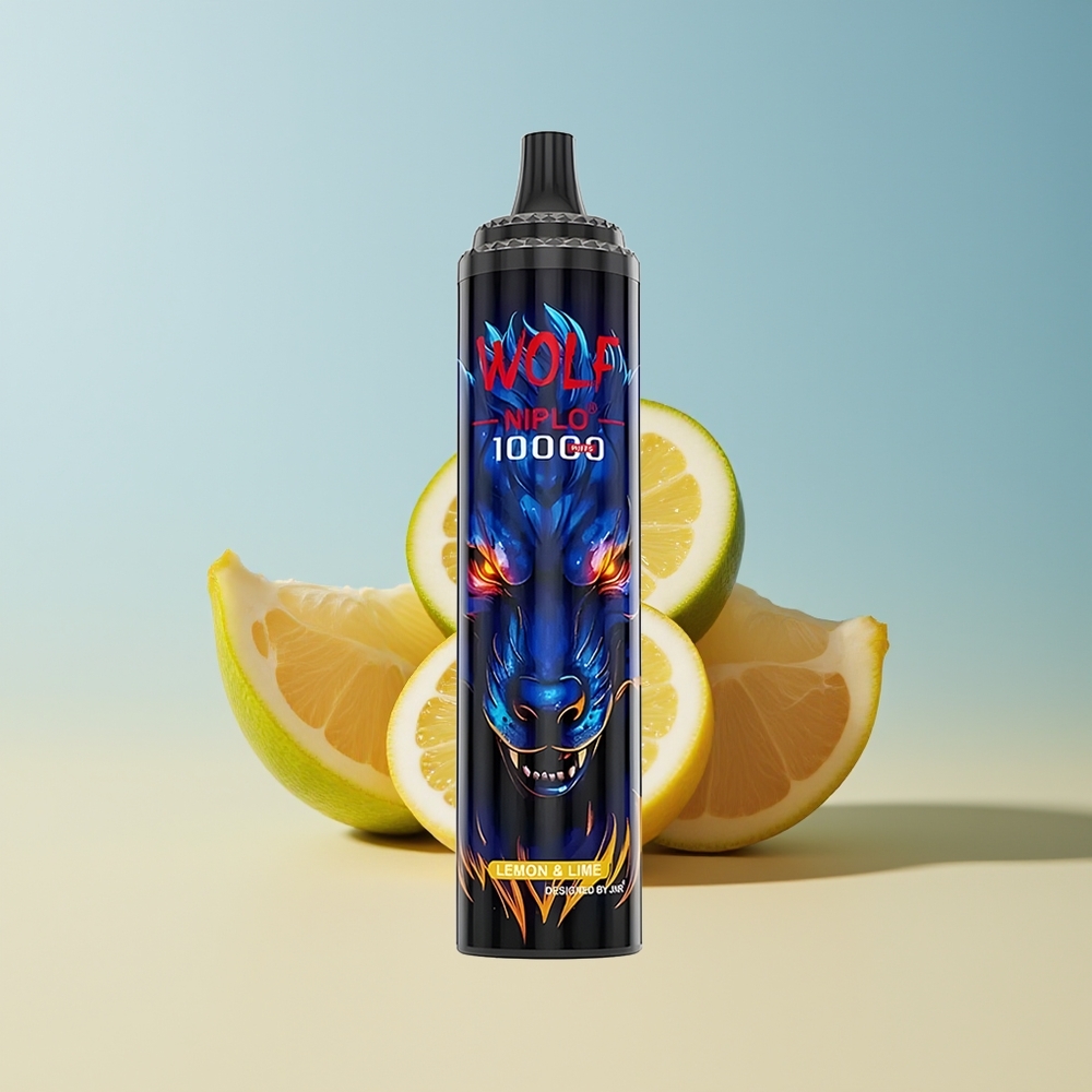 Veleprodaja Slovenija JNR Wolf Niplo 10000 Puffs Limona & Limeta Mesh Coil 1.0 Ohm