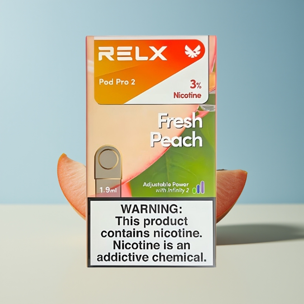 Veleprodaja Slovenija RELX Pod Pro 2 600 ponovitev Sveže Breskve 1.9ml 3 načini nastaviteve