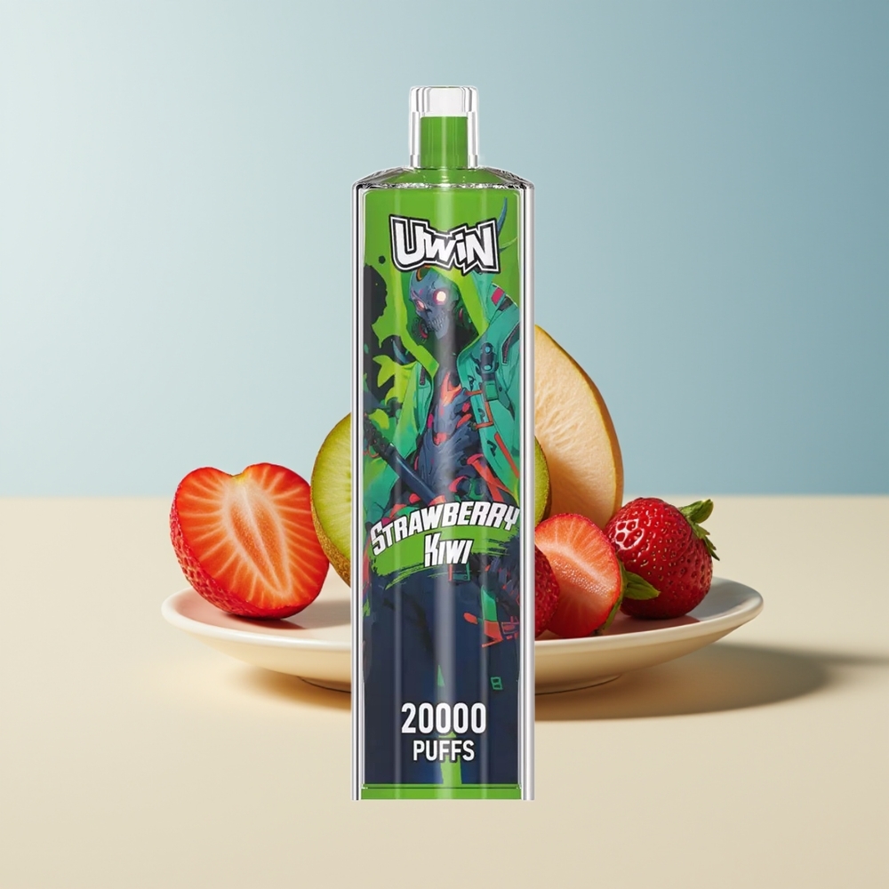 Veleprodaja Slovenija Uwin Shisha Hookah Crystal 20000 Puffs DTL Jagoda Kivi