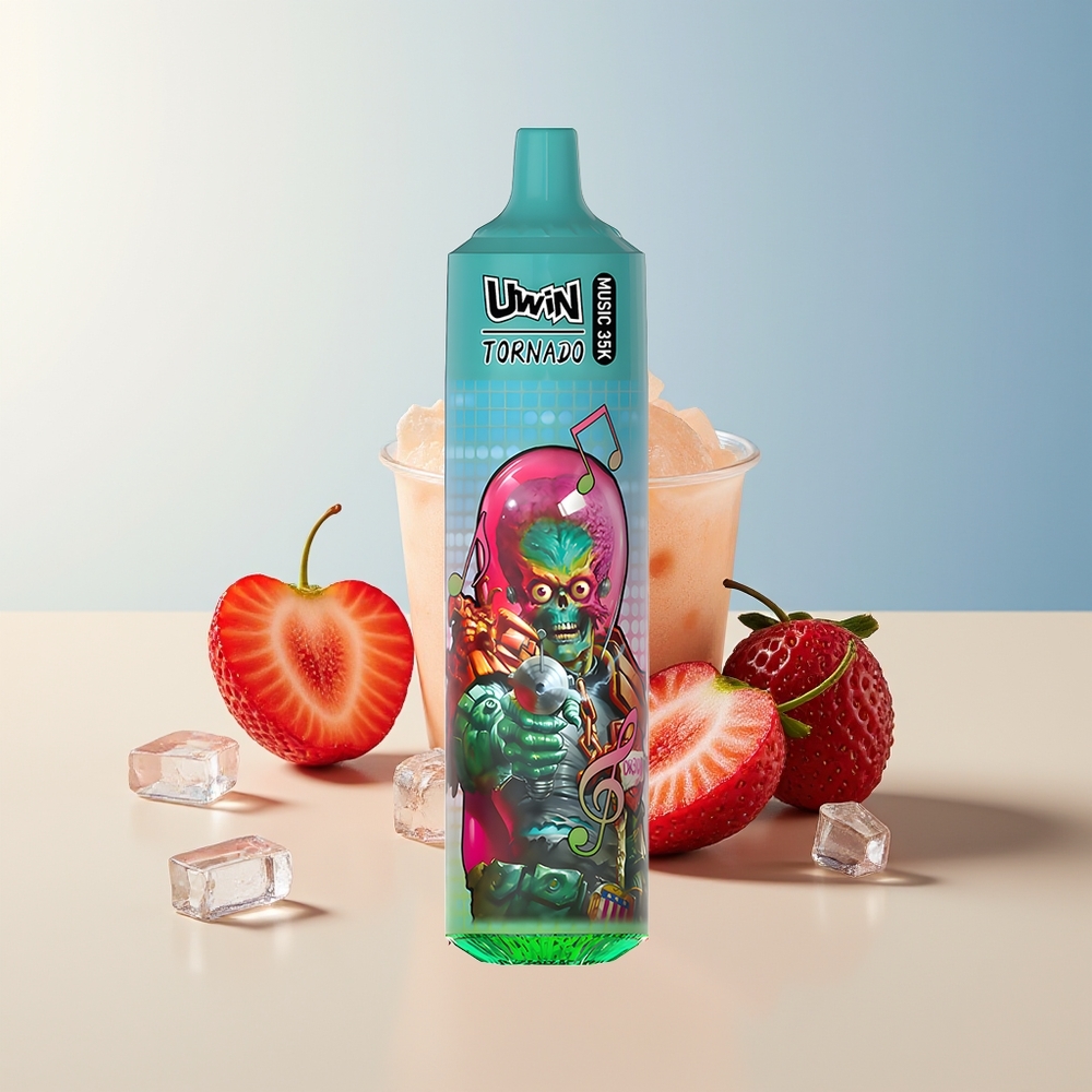 Veleprodaja Slovenija Uwin Tornado 35K 5% Music Vape Jagoda Malina Češnja Led